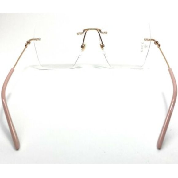 Gucci Women's Gold Square Eyeglasses! - Picture 4 of 4